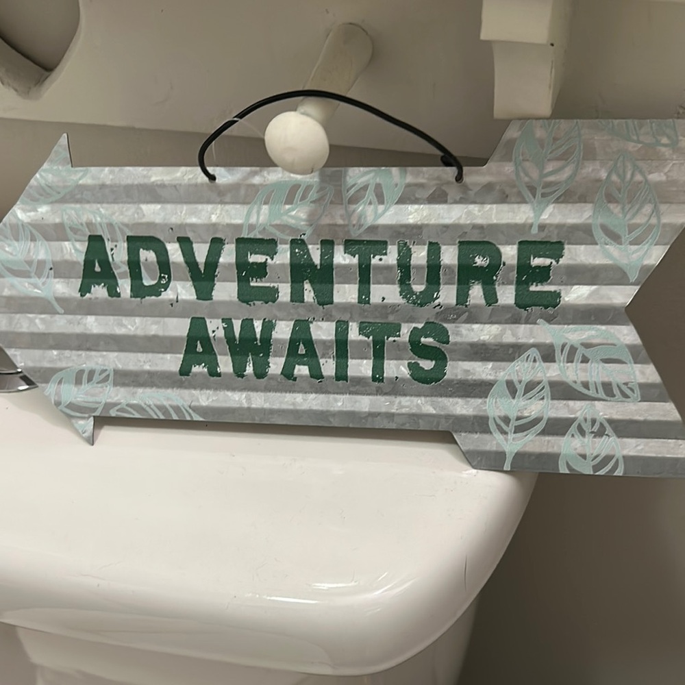 Adventure Awaits Arrow Wall Decor